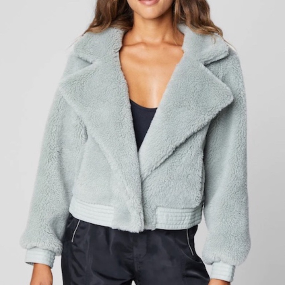 Blank NYC Faux Sherpa Teddy Coat